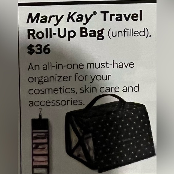 Mary Kay Accessories Mary Kay Travel Roll Up Bag Poshmark